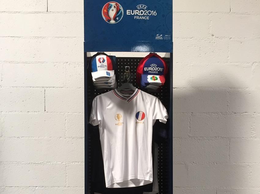 Euro football display stand