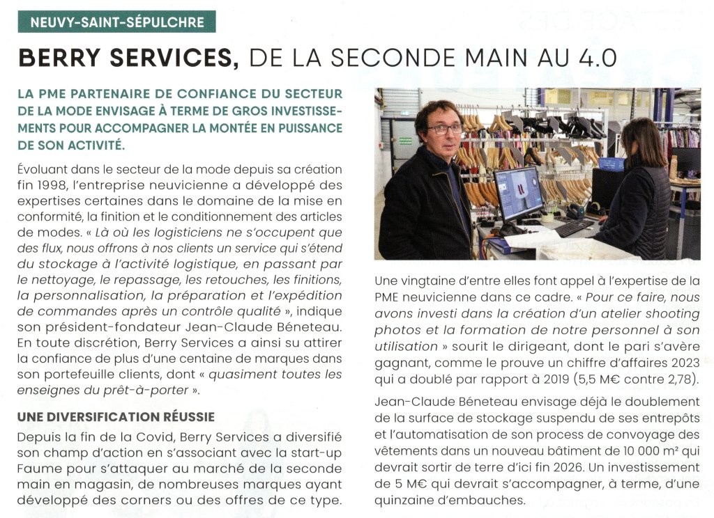 Berry Services, de la seconde main au 4.0