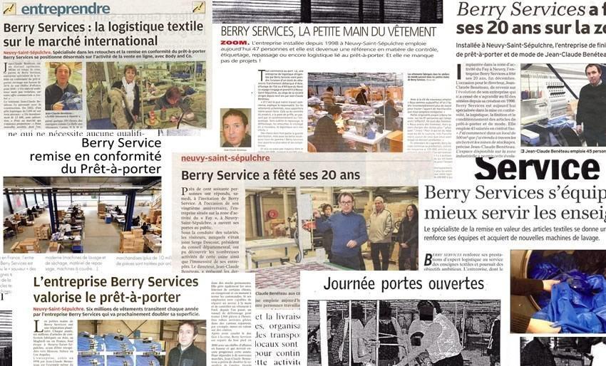 Berry Services : Revue de presse
